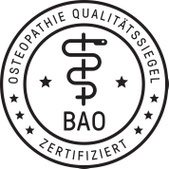 BAO Osteopathie Qualitätssiegel